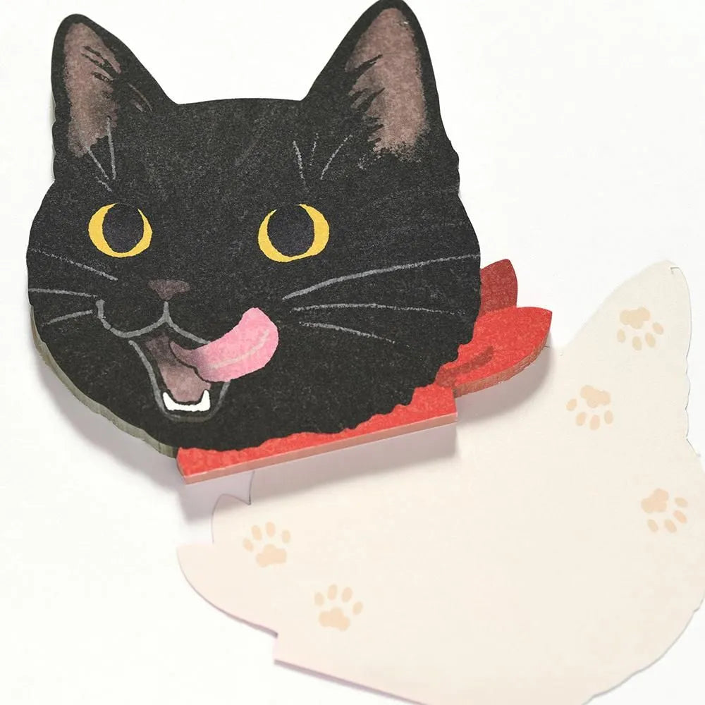 Memo Pad – Well-Fed Black Cat