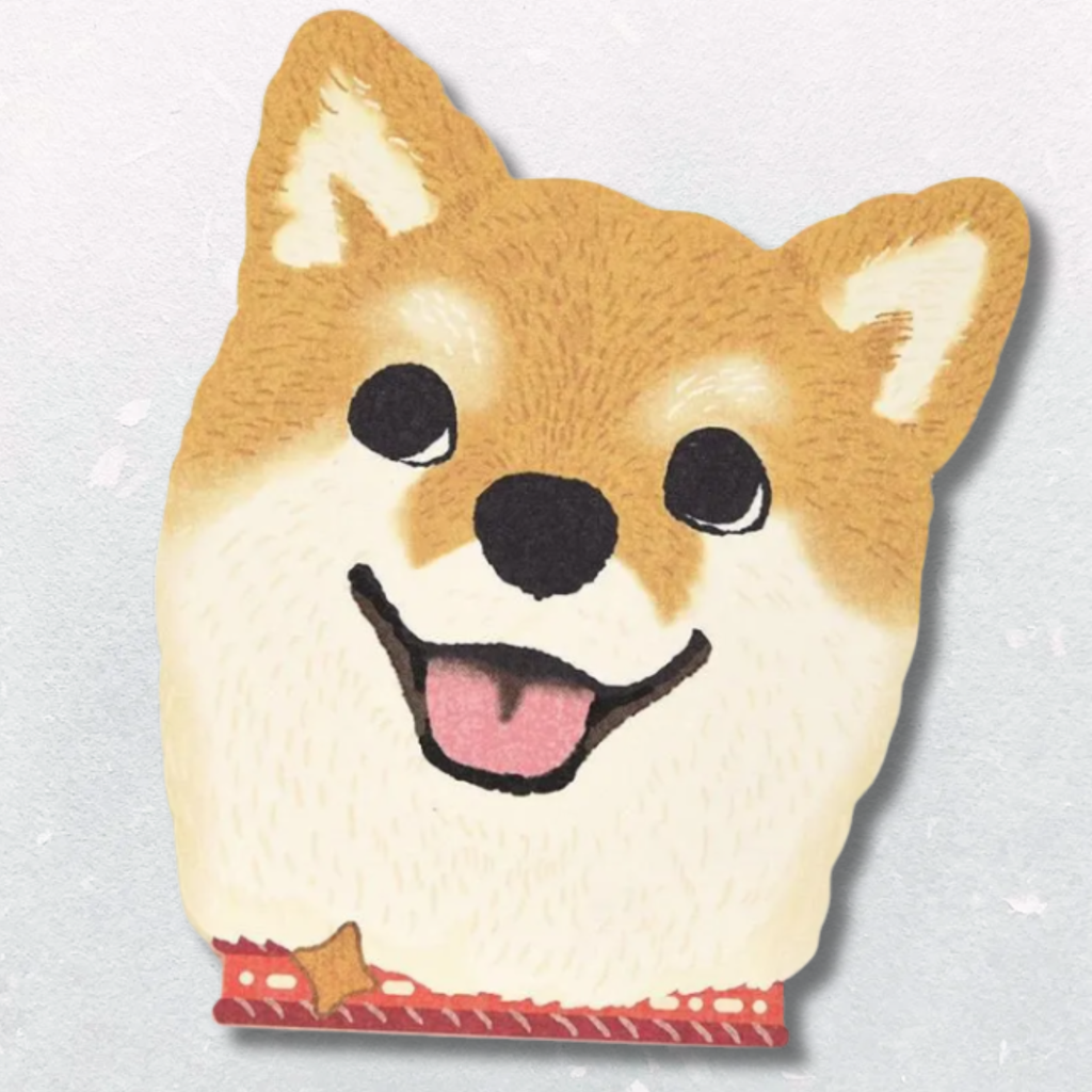 Memo Pad – Shiba Inu