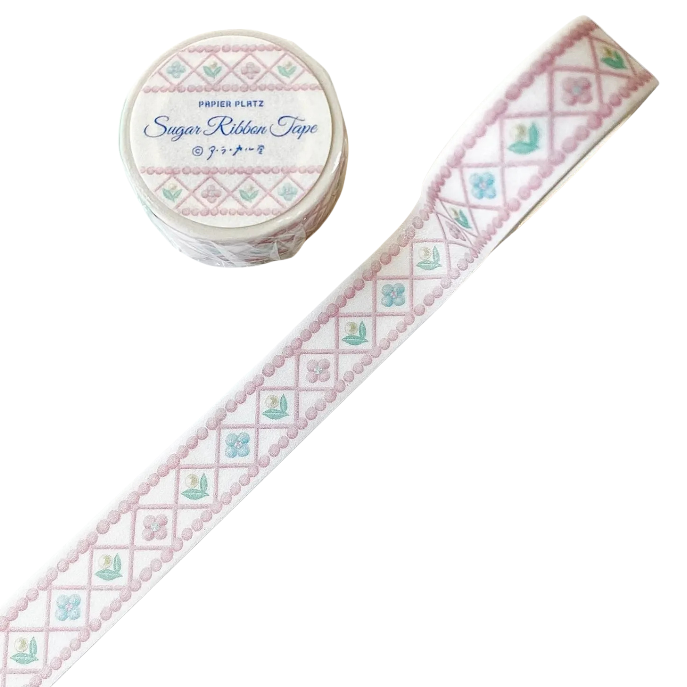 Decorative Tape – Sugar Ribbon Flower Garden by A La Carudou