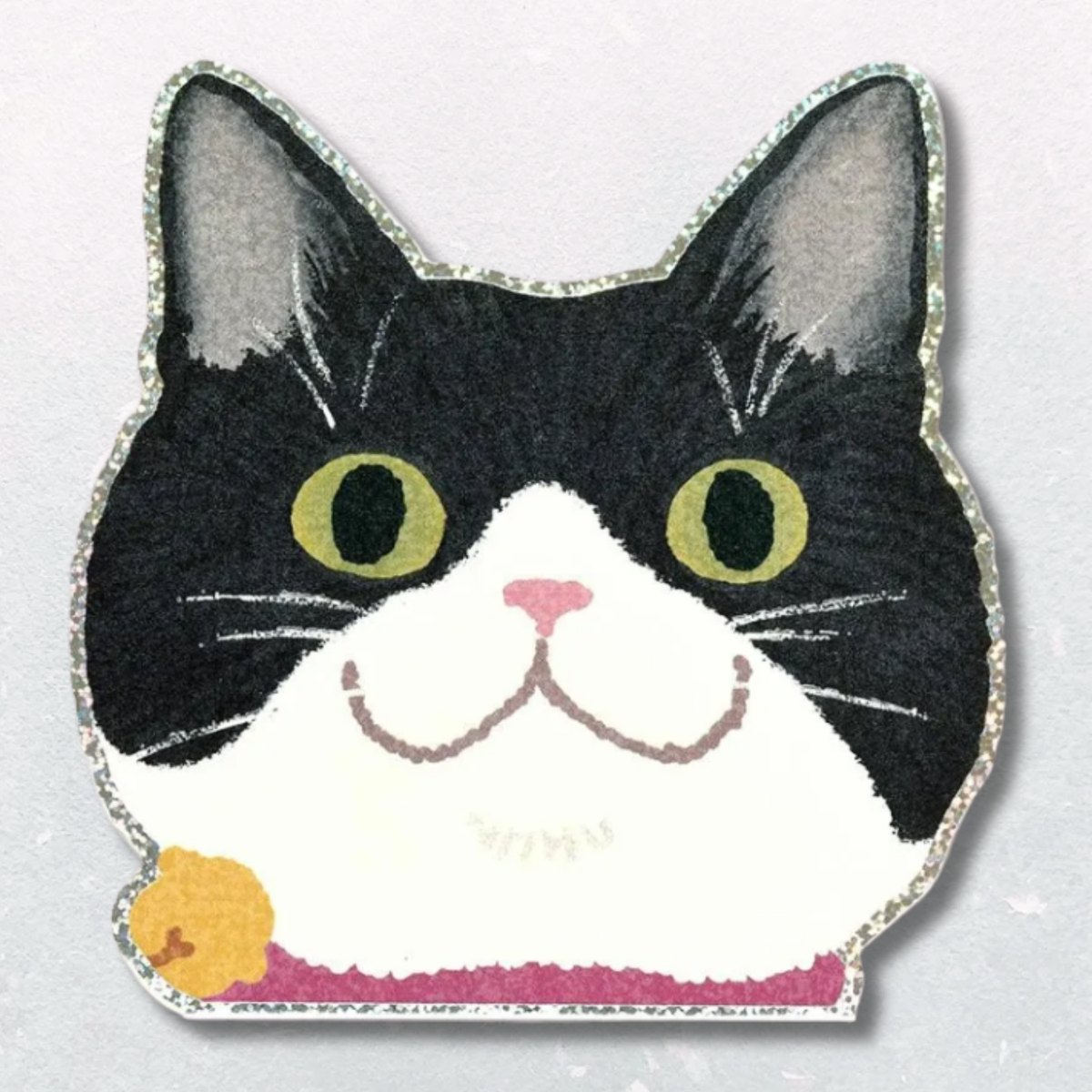 Mini Card – Black-and-White Cat Hachiware Cat
