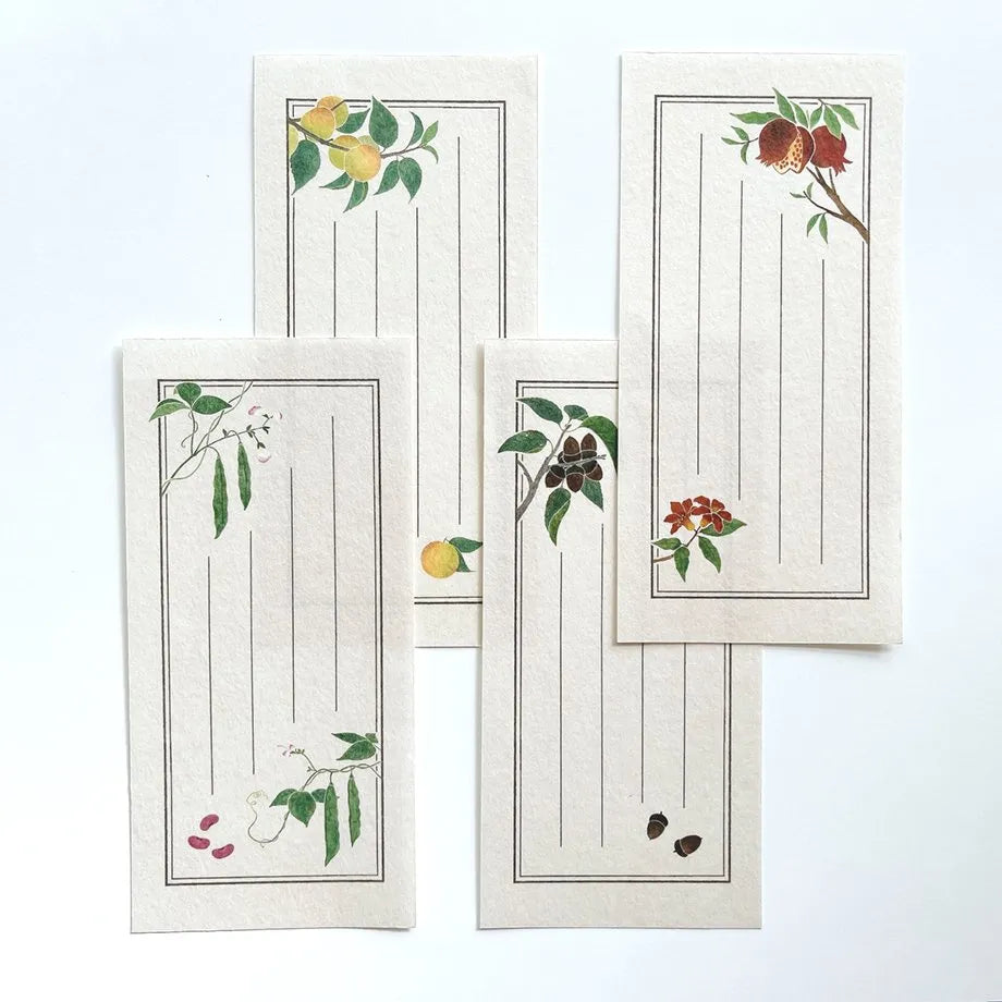 Letter Paper – Yamato Botanical Atlas (Vertical Layout)
