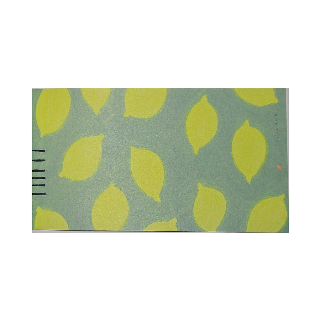 Papier listowy – Lemon by Subikiawa.