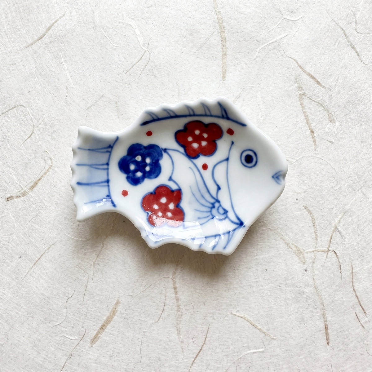 Medetai Plate Ume Red