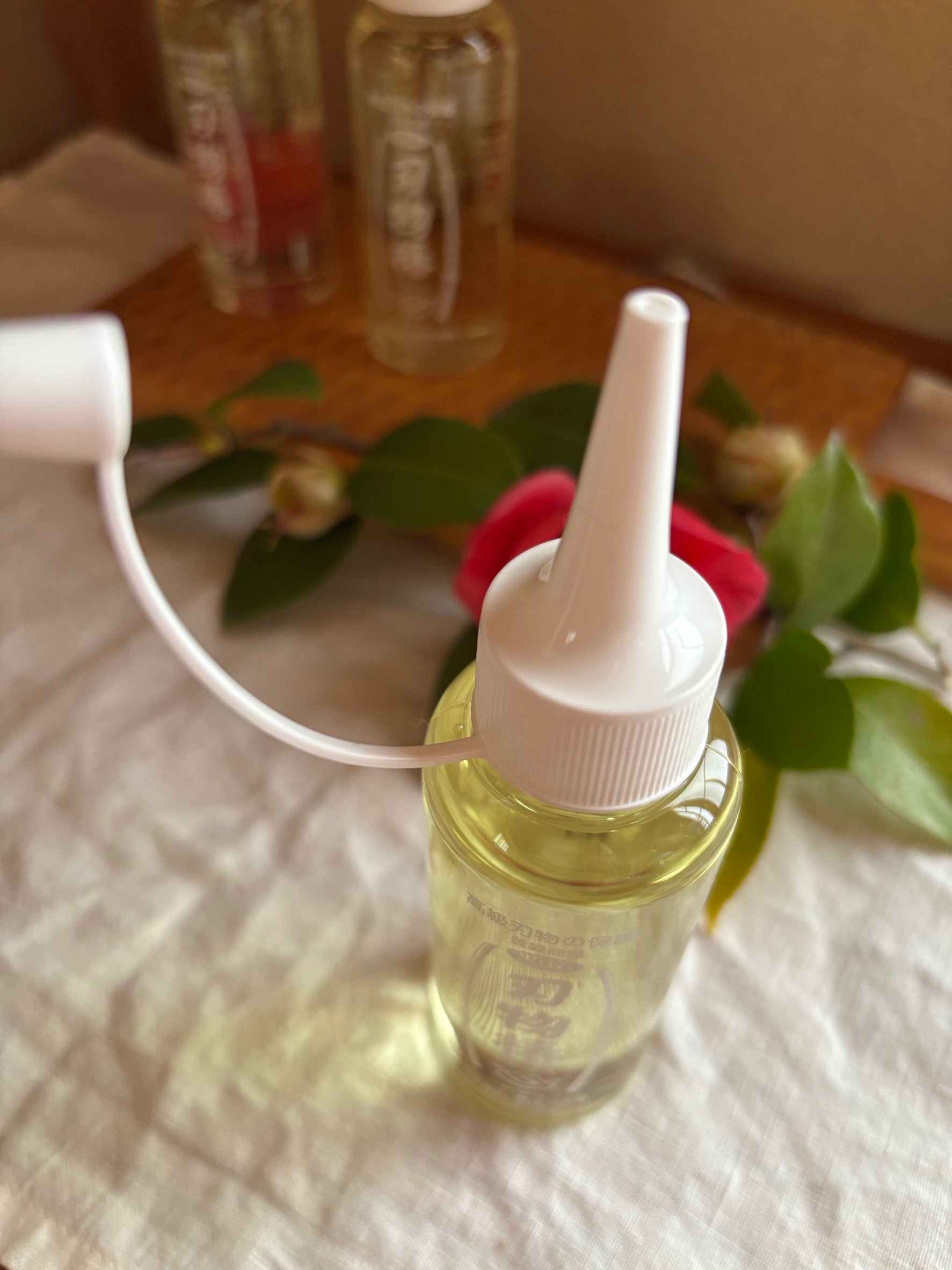 Olejek kameliowy do konserwacji noży 100 ml