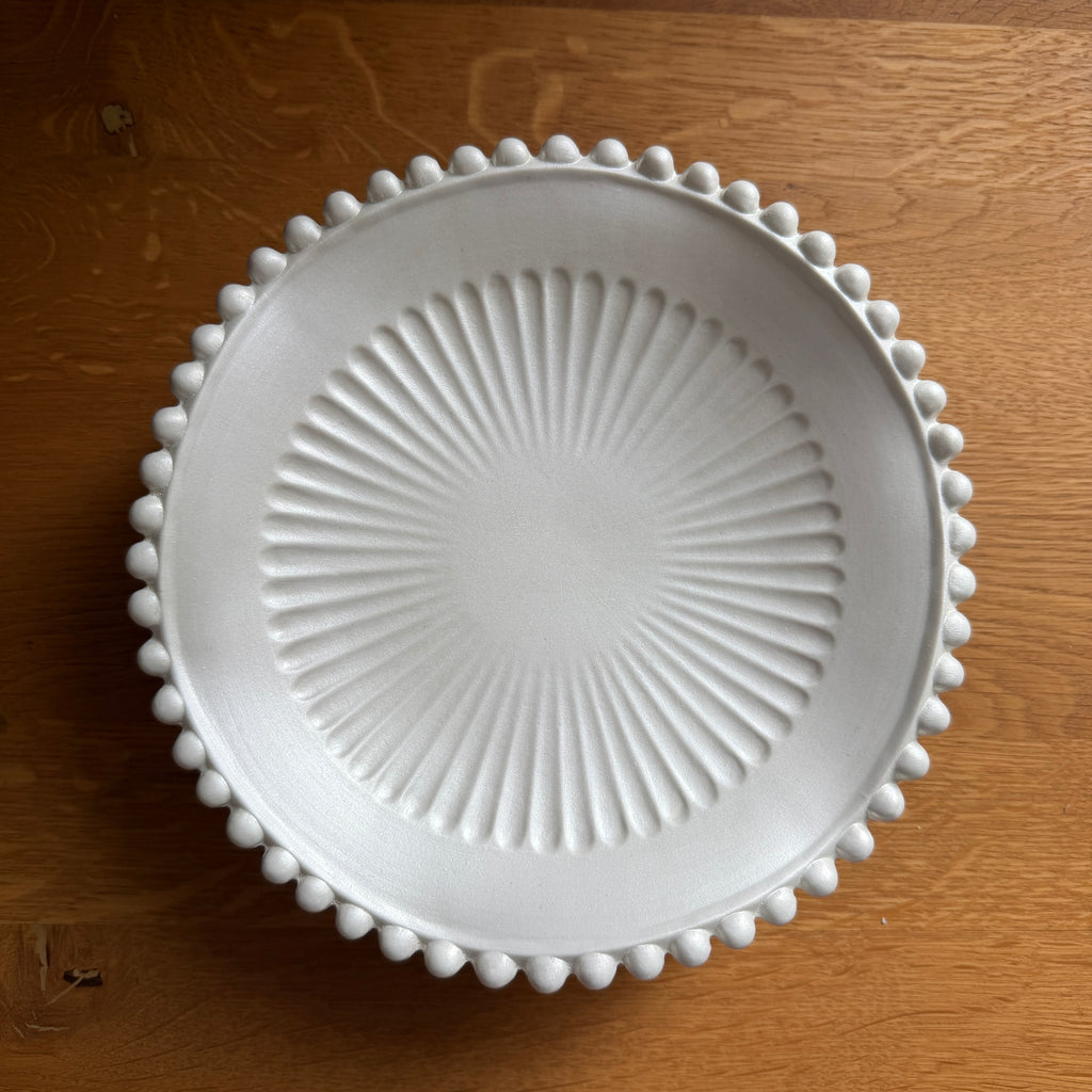 Takadai White Platter
