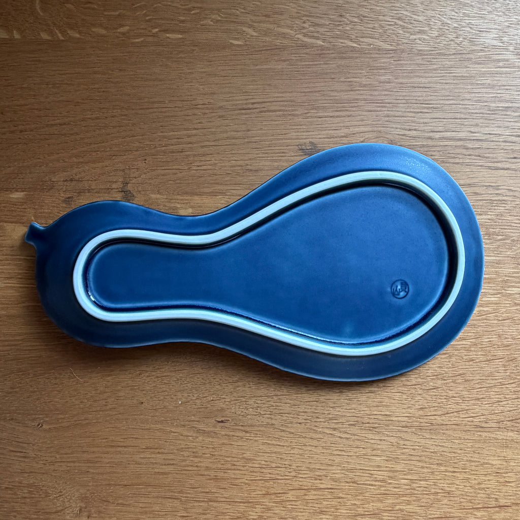 Hisago Plate Matt Blue