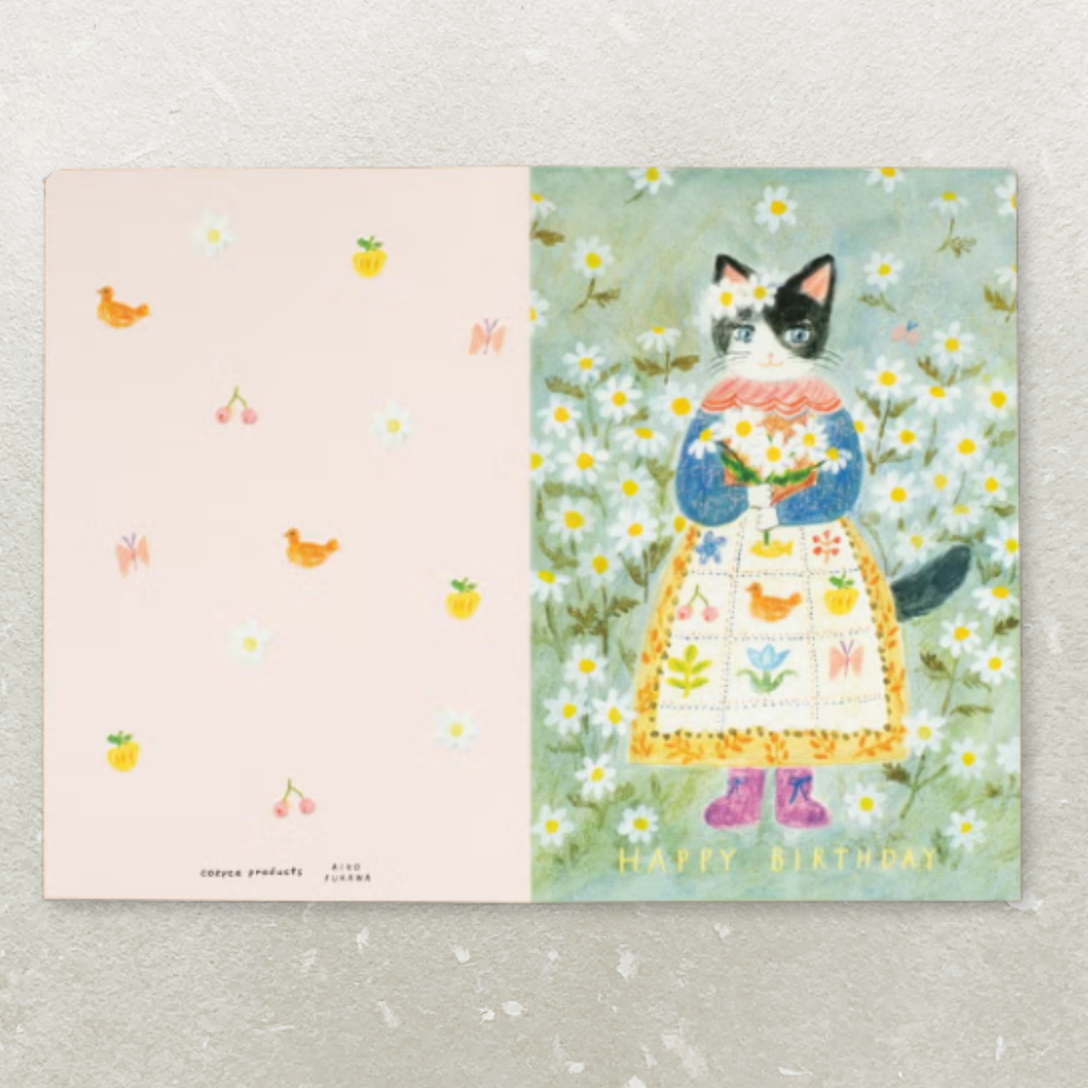 Birthday Card – HAPPY BIRTHDAY by Aiko Fukawa