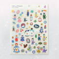 Stickers – Cats and Buttons by Aiko Fukawa