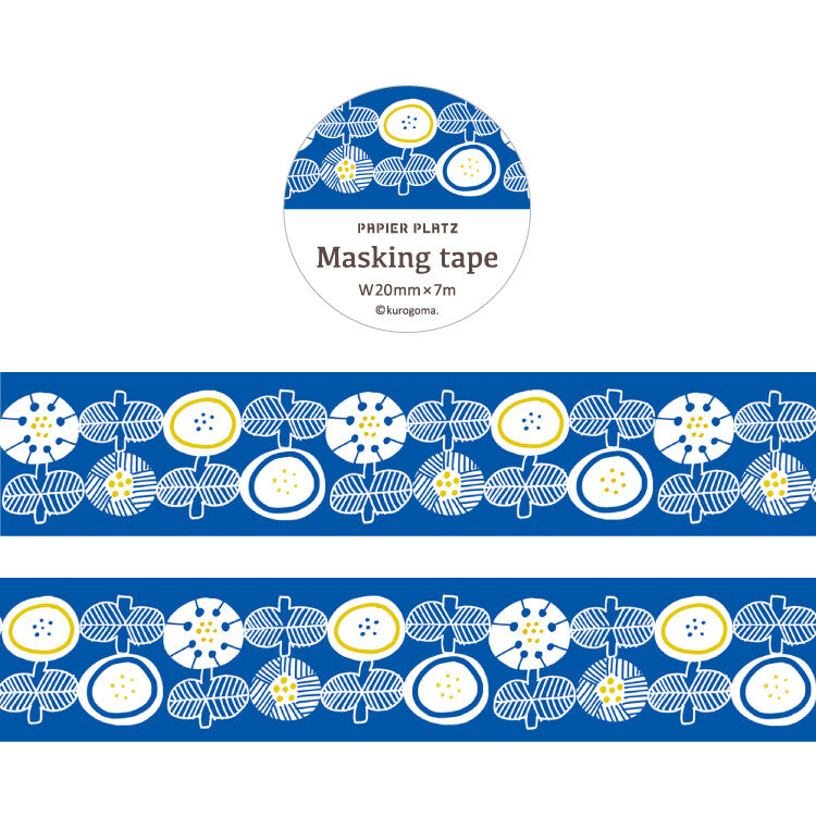 Taśma washi – Kwiaty by kurogoma.