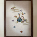Tkanina kimono w ramie – Sansui