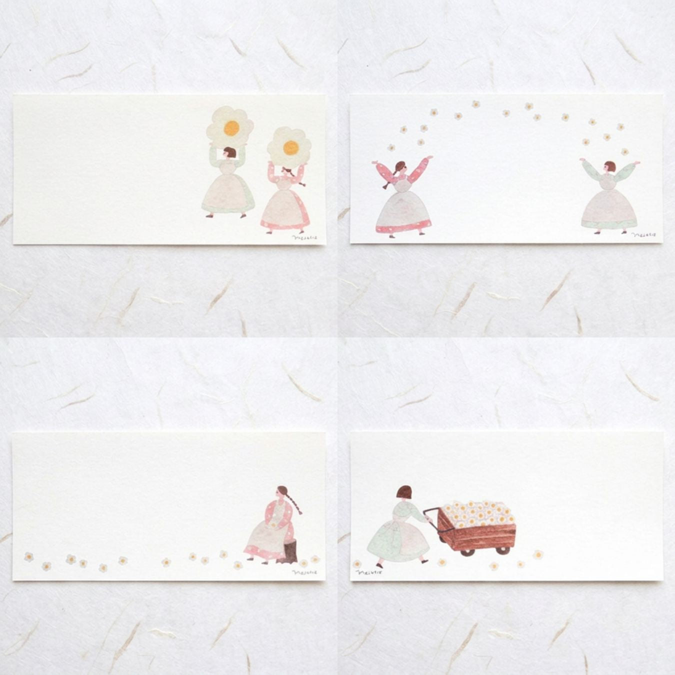 Papier listowy – Kwiat Ohana by Necktie