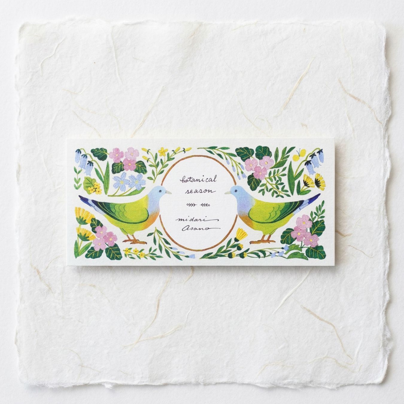 Papier listowy – botanical season by Midori Asano