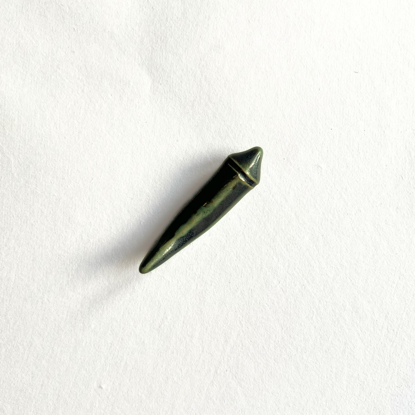 Okra Chopstick Rest