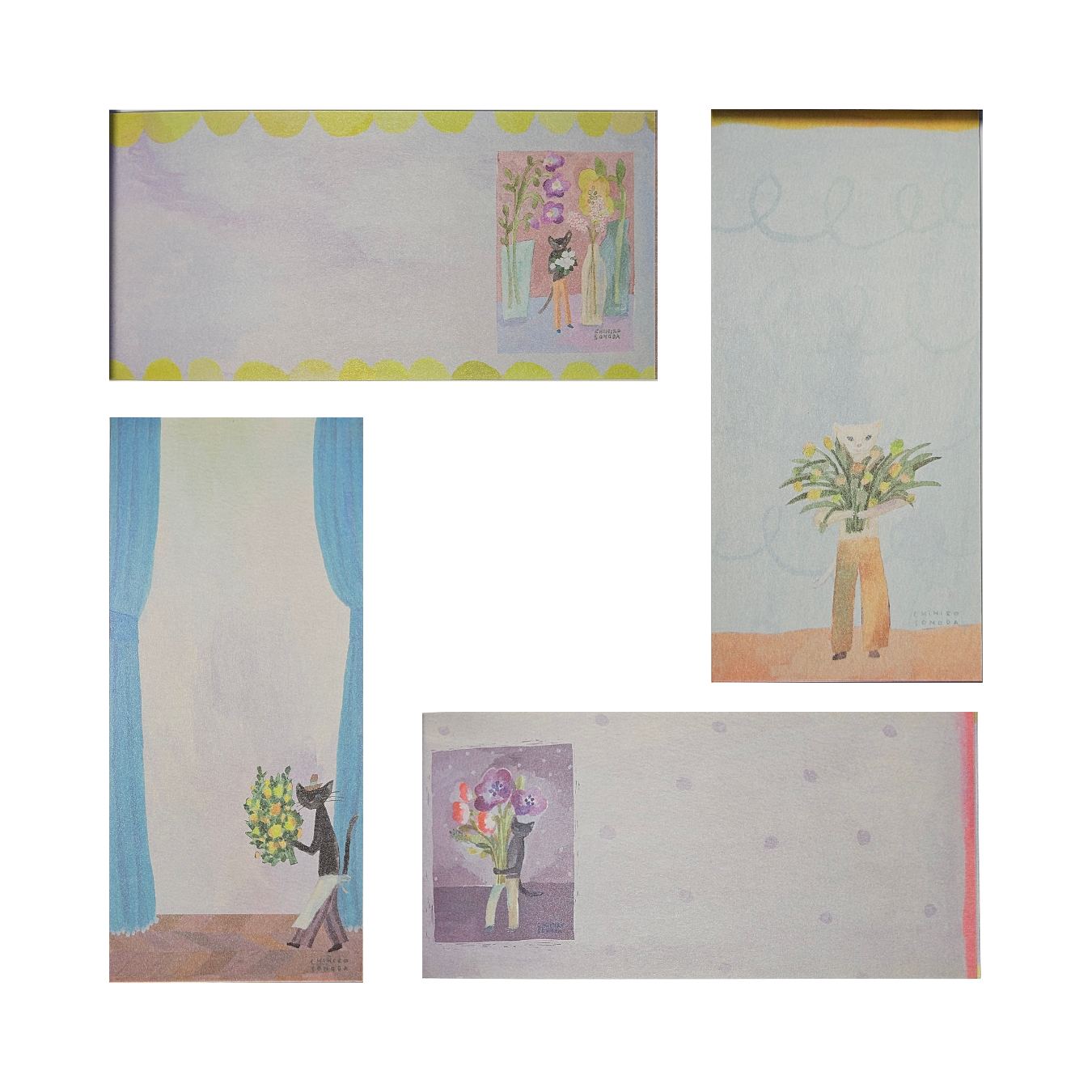 Papier listowy – LOVE LETTER by CHIHIRO SONODA