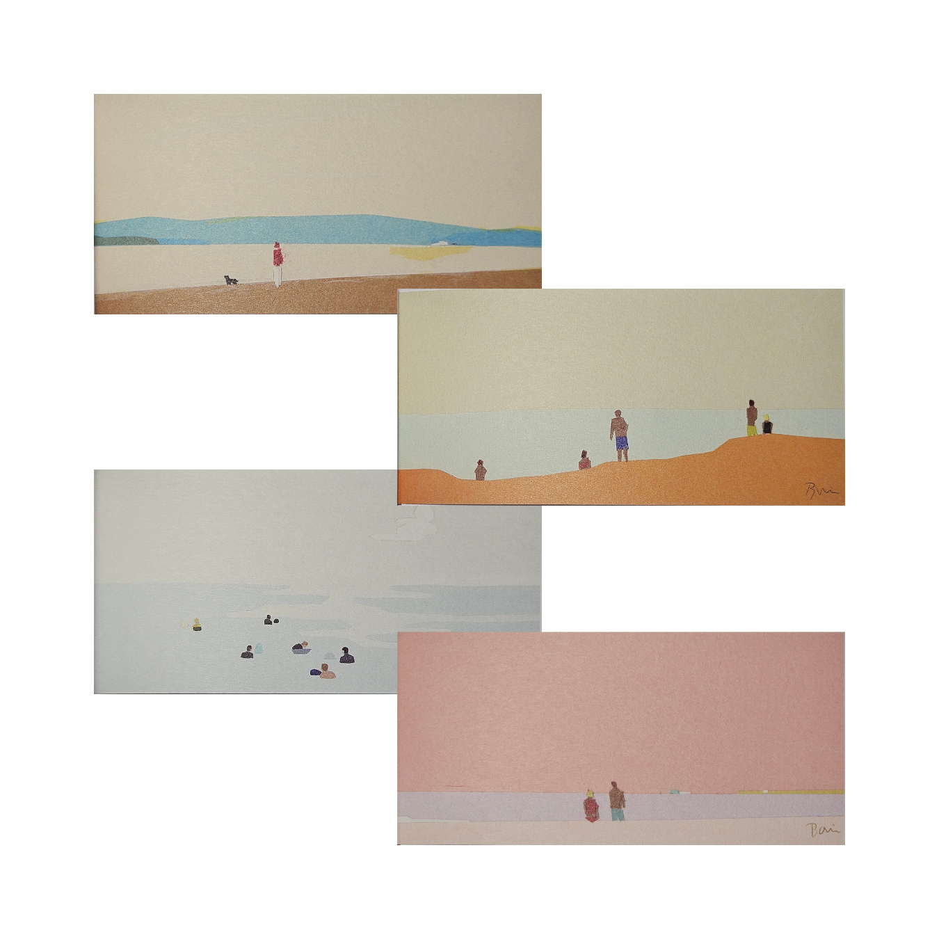 Papier listowy – Seaside by Taku Bannai
