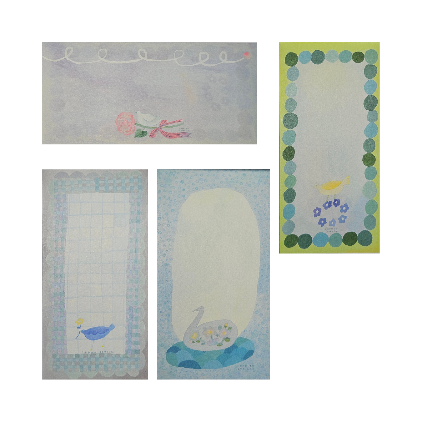 Papier listowy – Pozdrowienia TORI by CHIHIRO SONODA