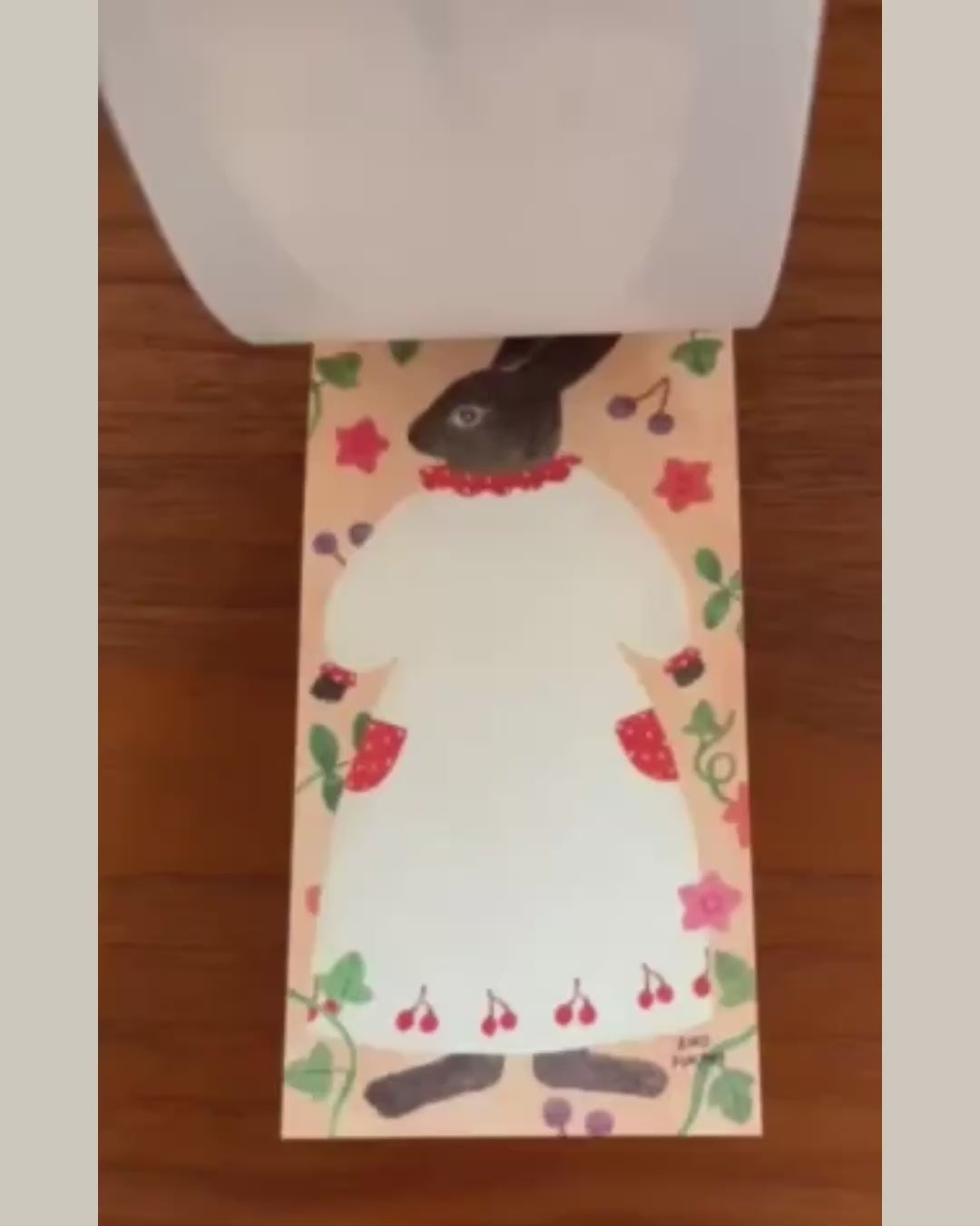 Letter Paper – Dress by Aiko Fukawa